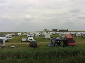 Campingplatz am Nordseestrand (Foto: U. Bilger)